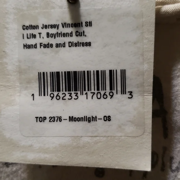 Magnolia Pearl Cream Floral Short Sleeve Tee - Picture 2 of 3